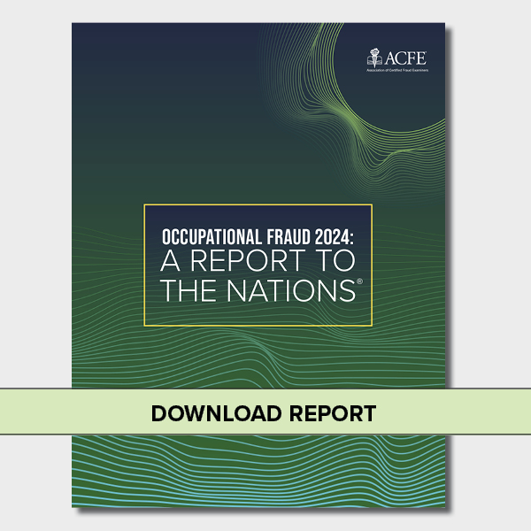 ACFE Report to the Nations 2024 Occupational Fraud Study